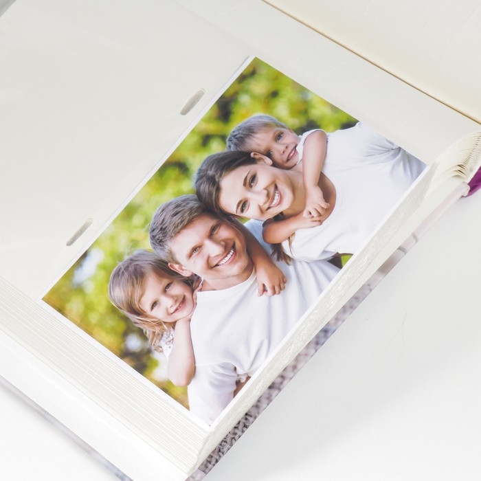 Фотоальбом на 200 фото Фотоальбом на 200 фото "Нежность" 10х15 см