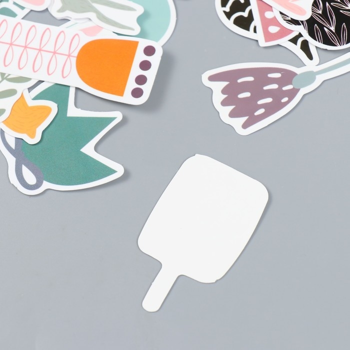 Наклейки для творчества Наклейки для творчества "Лесные звери" набор 50 шт 7х4 см