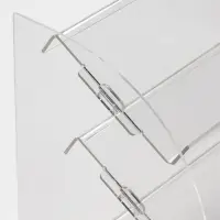 Горка 3 ступеньки угол 30, 33&times;17&times;19 см, оргстекло 2 мм
