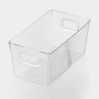 Контейнер для холодильника RICCO, 23.5&times;13&times;11 см, прозрачный
