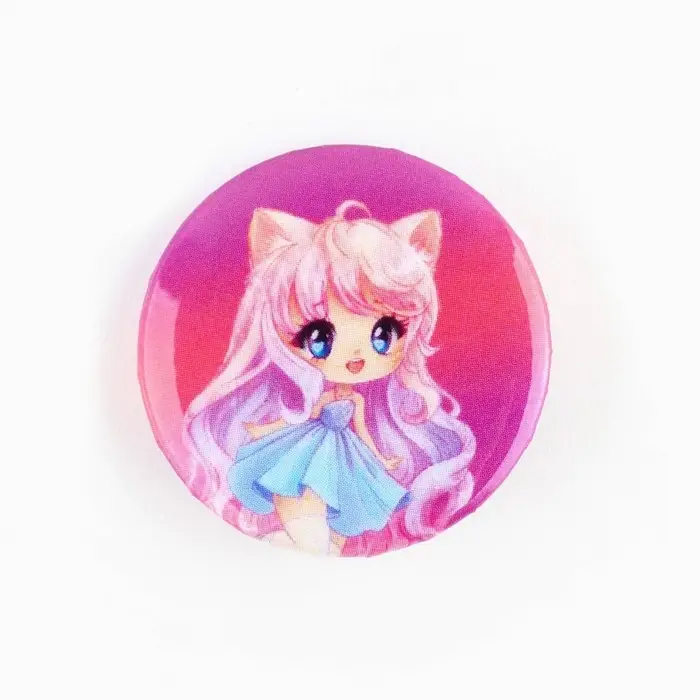 Значок металлический , закатной «Аниме для детей», d=2,5 cм, МИКС Значок металлический , закатной «Аниме для детей», d=2,5 cм, МИКС