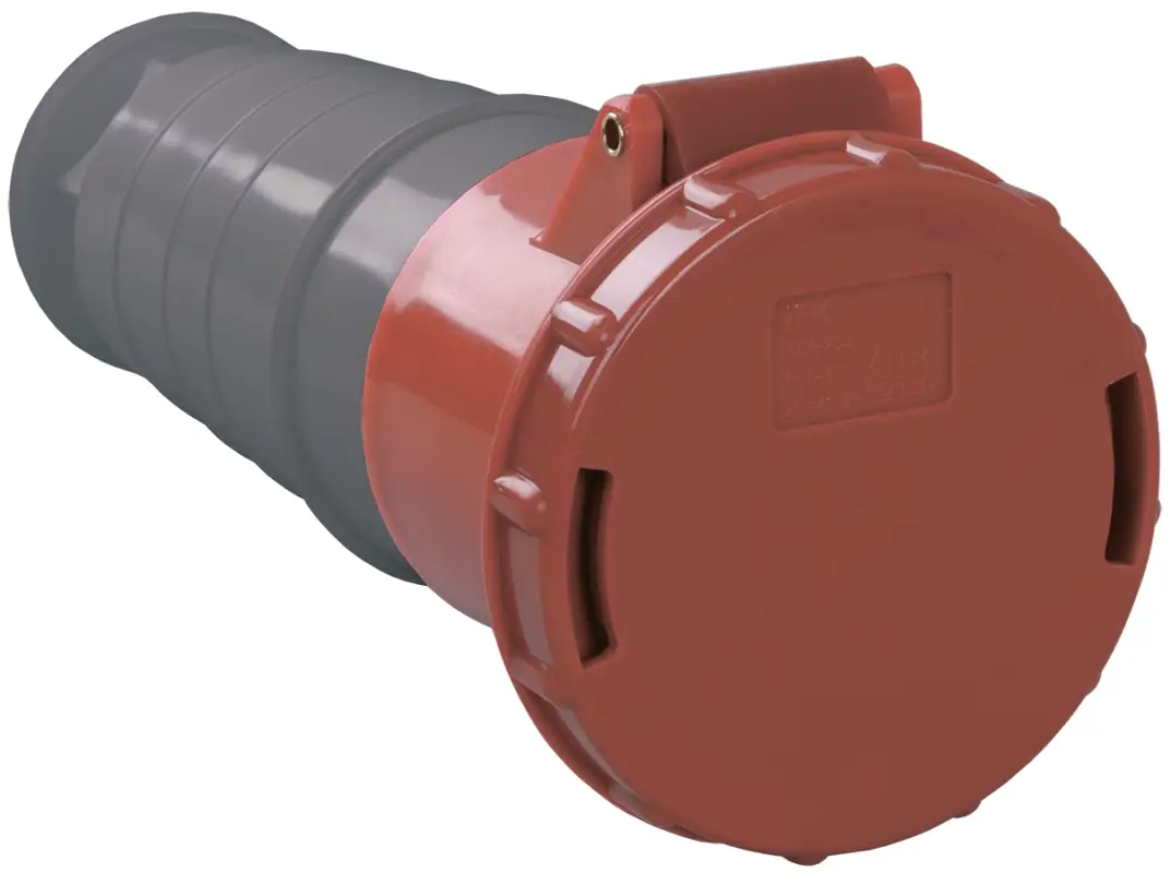 Розетка переносная ССИ-235 63А 6ч 380В 3P+PE+N IP54 IEK