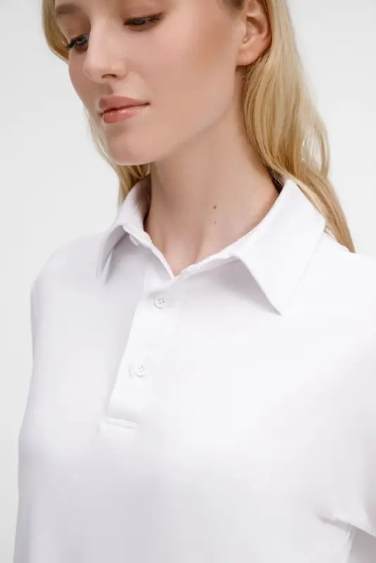 Рубашка поло унисекс Senti, белая, размер XXL Рубашка поло унисекс Senti, белая, размер XXL