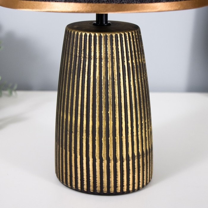 Светильник Светильник "Джолани" E14 40Вт черный с золотой патиной 23х23х36,5 см RISALUX