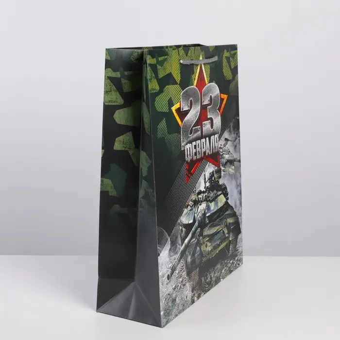 Пакет подарочный ламинированный, упаковка, «Танки», L 31 х 40 х 11.5 см Пакет подарочный ламинированный, упаковка, «Танки», L 31 х 40 х 11.5 см
