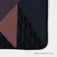 Коврики для ванной и туалета Доляна &laquo;Дора&raquo;, 2 шт.: 50&times;80 см, 50&times;40 см