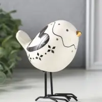 Сувенир керамика "Птенчик с крыльями-сердечками" 9,2х6,3х10,3 см