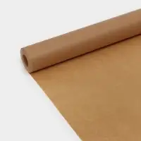 Пергамент силиконизированный Доляна, 38 см×25 м, жиростойкий, коричневый