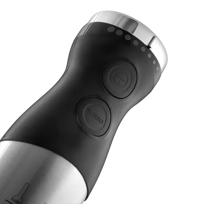 Блендер погружной BRAYER 1244BR, 800 Вт, 4 насадки, стакан 700 мл, чаша 500 мл, чёрный