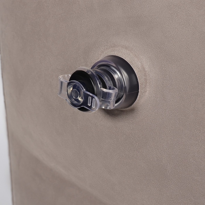 Подушка надувная, 40 × 30 × 45 см, в чехле, цвет серый Подушка надувная, 40 × 30 × 45 см, в чехле, цвет серый