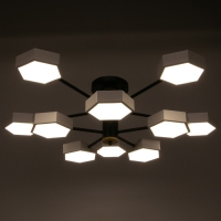 Люстра 1318/10WT LED 240Вт 3000-6000К белый 87х90х25 см BayerLux