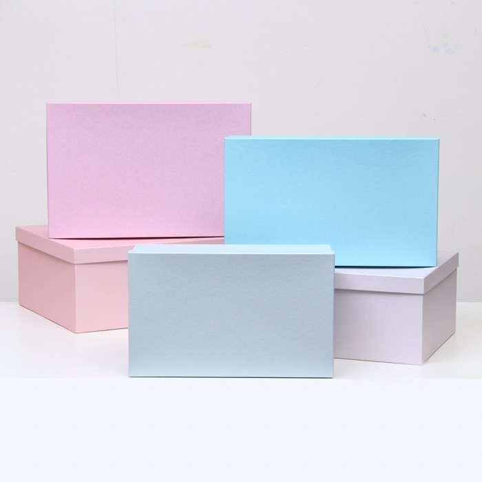 Набор коробок 15в1  Набор коробок 15в1 "Нежность" 47,5 х 36 х 17,5- 13 х 8 х 4,5 см