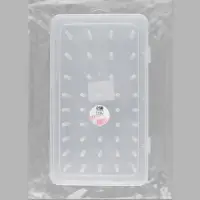 Органайзер для ниток, 42 катушки, 23.7&times;13.7&times;6.6 см, прозрачный