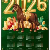 Календарь «Богатого 2026», А2