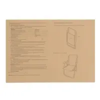 Кресло складное maclay, 50&times;50&times;75 см, до 100 кг, зелёное