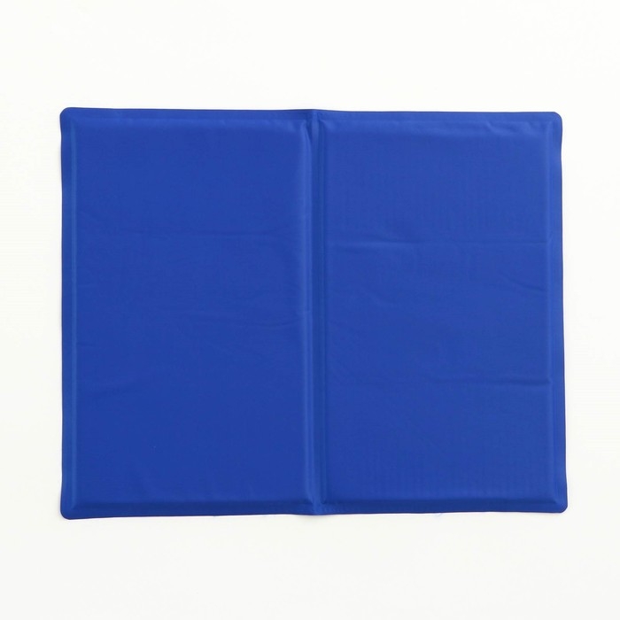 Коврик охлаждающий (гель), 50 х 40 см, синий Коврик охлаждающий (гель), 50 х 40 см, синий