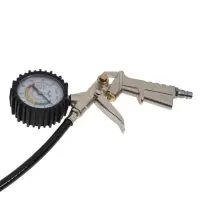 Пистолет пневматический для подкачки шин ТУНДРА, до 8 бар, шланг 400 мм