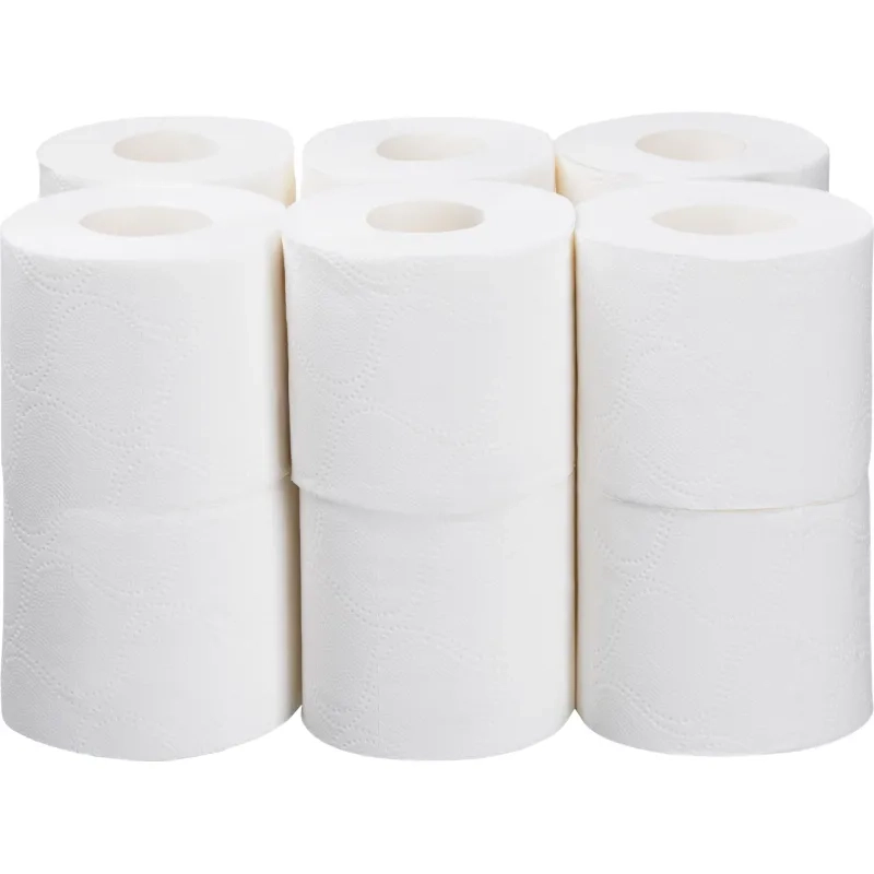 Бумага туалетная Luscan Comfort 2сл бел 100% цел 12рул/уп