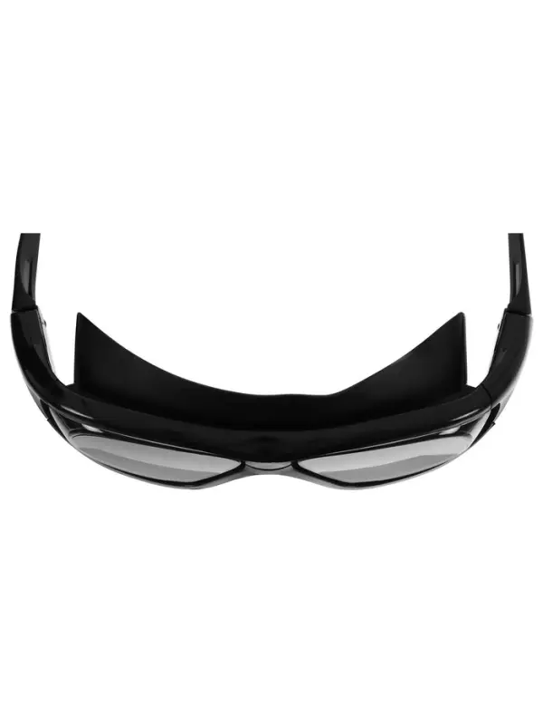 Очки для плавания ONLYTOP, беруши, цвет чёрный