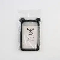 Чехол для бейджа с ушками &laquo;Мишка&raquo;, 7 х 12 см