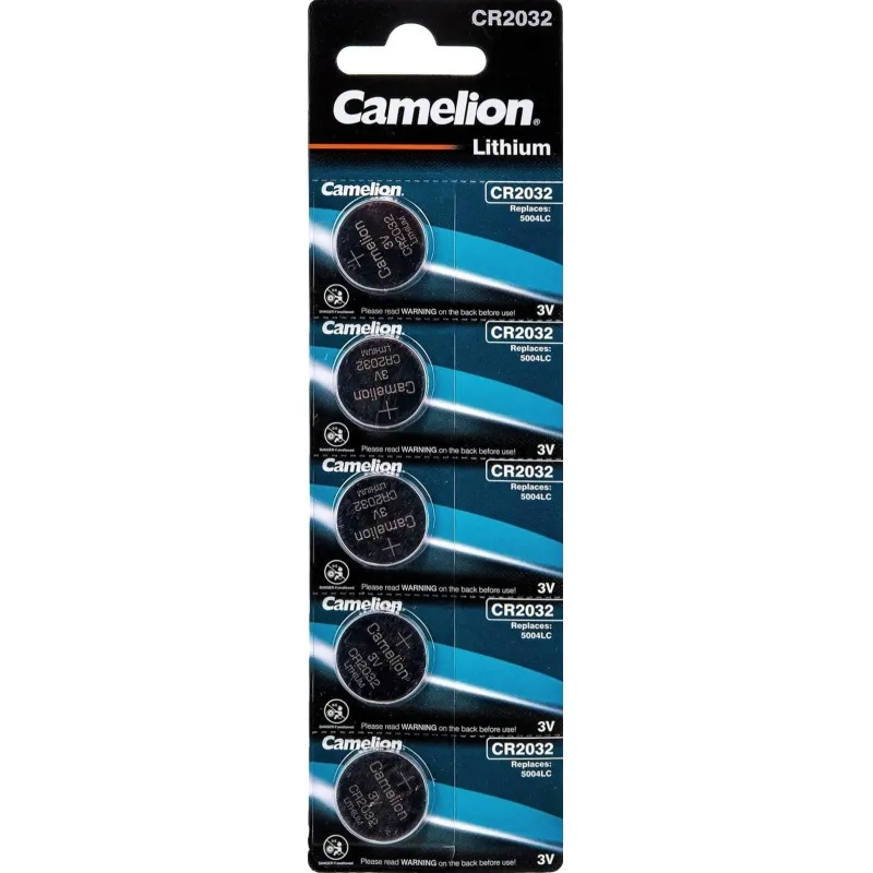 Батарейка Camelion CR2032 BL-5 (с, батарейка литиевая,3V)  5шт в упаковке