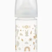 Бутылочка для кормления M&B, ШГ &Oslash;50 мм, +3мес., 260 мл.