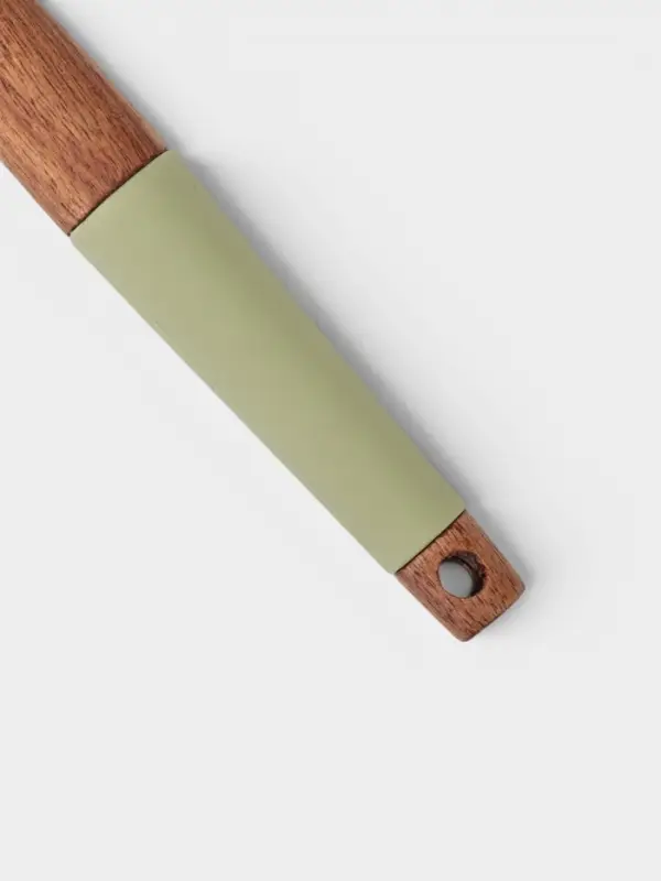 Кисточка кулинарная Magistro, силикон, 25.5&times;3.8 см, зелёная