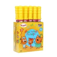 Мыльные пузыри &laquo;Играем вместе. Три Кота&raquo;, 200 мл, в колбе 38 см