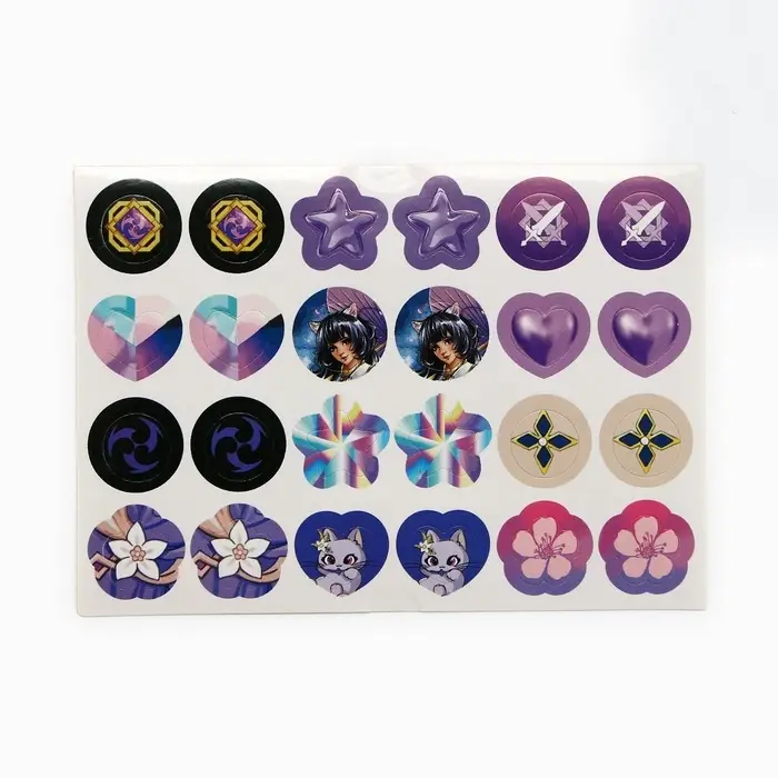 Клипсы наклейки «Ты прекрасна» детские, 12 шт Клипсы наклейки «Ты прекрасна» детские, 12 шт