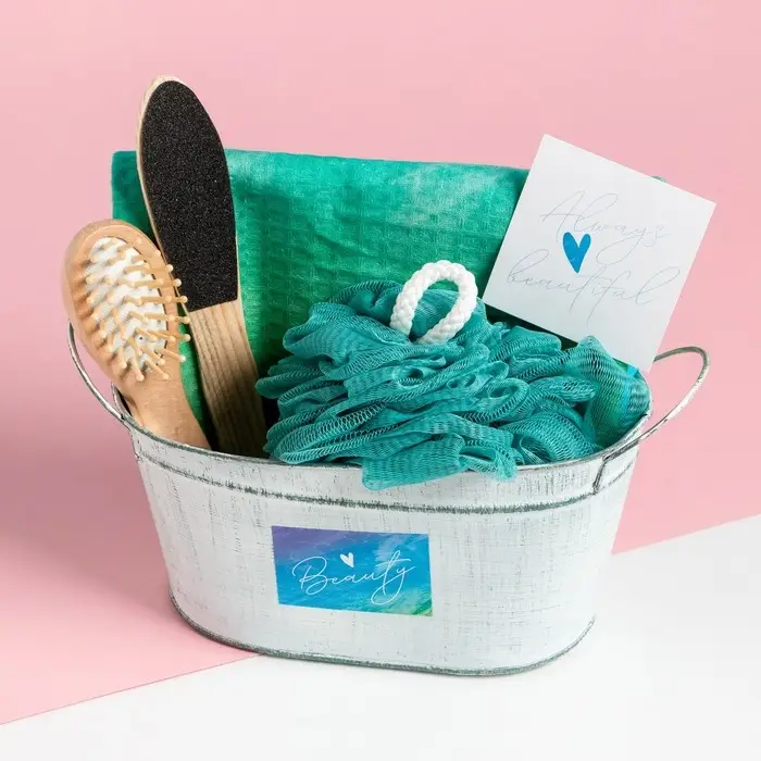 Набор подарочный Этель Beauty с полотенцем (5 предметов)