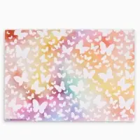 Бумага упаковочная двухсторонняя &laquo;Яркие бабочки&raquo;, глянец, 100&times;70 см