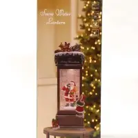 Фигурка светодиодная &laquo;Дед мороз&raquo;, новогодняя, 3хАА, музыка, свет, USB, 10.5&times;10&times;30 см