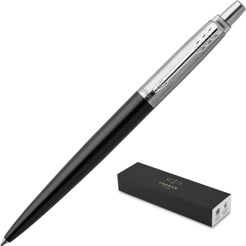 Ручка шариковая PARKER JOTTER BOND STREET BLACK CT синий&nbsp; 1,0 мм 1953184