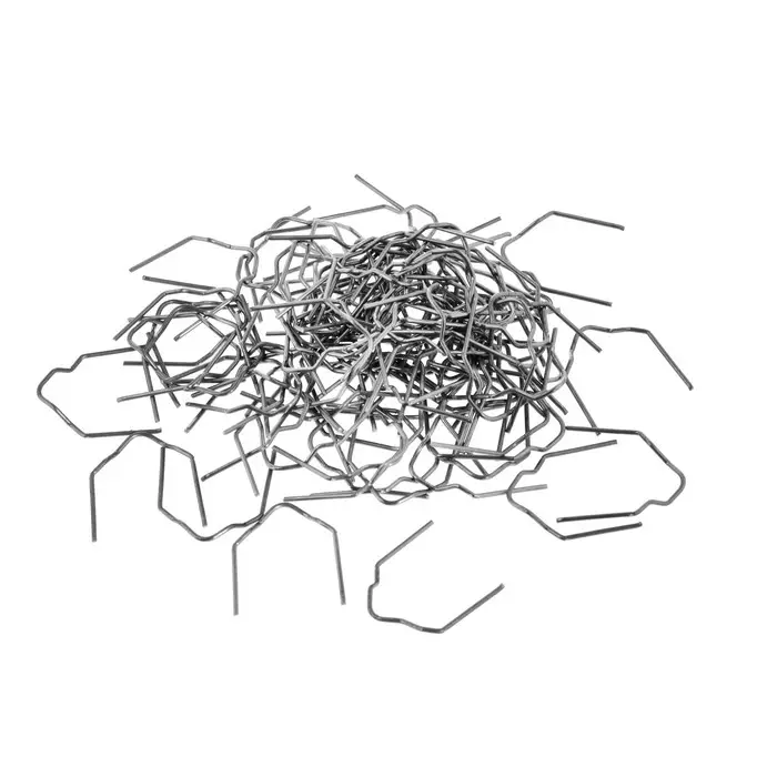 Скоба для пайки пластиковых элементов автомобиля, 0,8 мм, набор 100 шт Скоба для пайки пластиковых элементов автомобиля, 0,8 мм, набор 100 шт