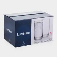 Стаканы Luminarc French Brasserie, 330 мл, набор 6 шт., стекло, прозрачные