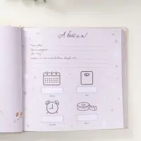 Фотокнига для малыша 36 листов, 72 страницы &laquo;Начало моего пути&raquo;, фотоальбом для фото, 25.5&times;24 см