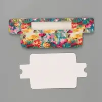 Коробка подарочная с окном &laquo;С любовью. Цветы&raquo;, 18&times;5.5&times;5.5 см, самосборная