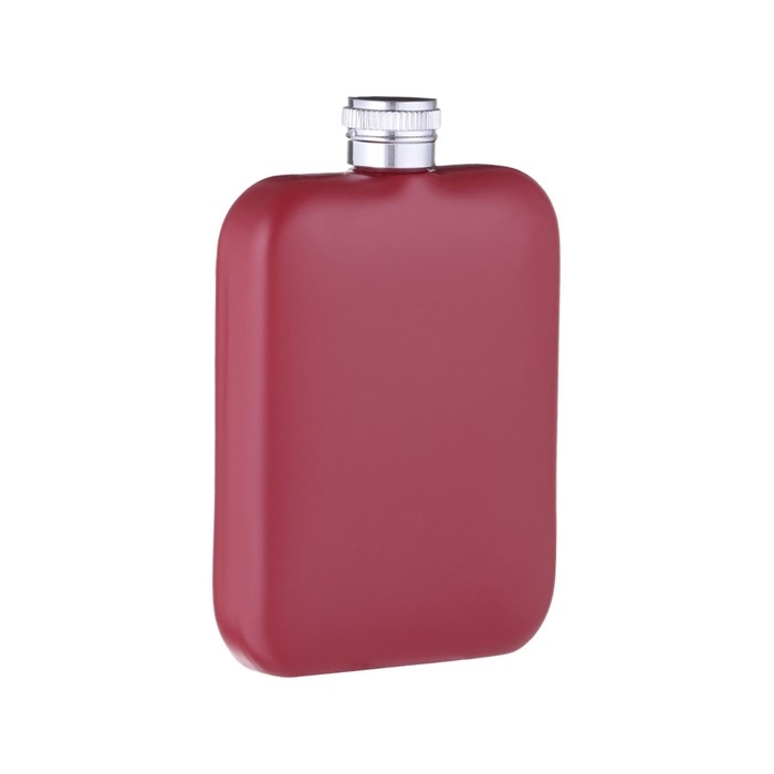 Фляжка для алкоголя, нержавеющая сталь, подарочная, армейская, 180 мл, 6 oz Фляжка для алкоголя, нержавеющая сталь, подарочная, армейская, 180 мл, 6 oz