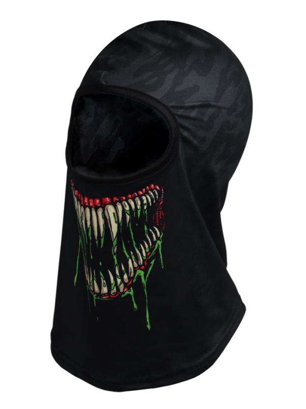 Маска-балаклава  Маска-балаклава "Symbiote", размер универсальный, цвет черный