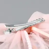 Заколка для волос, бант 7.5 см, 2 шт.