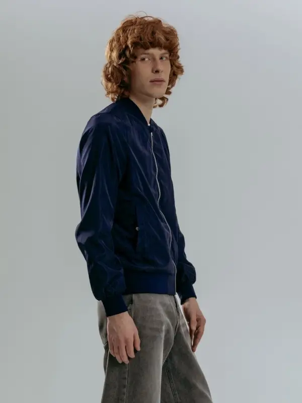 Бомбер Wigton, темно-синий, размер M Бомбер Wigton, темно-синий, размер M