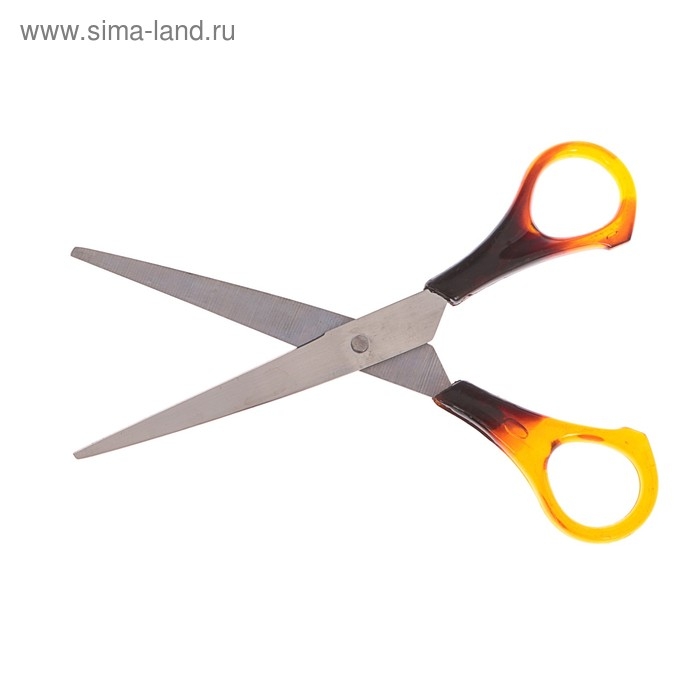 Ножницы 16 cм Attomex Amber, ручки под янтарь, в ПВХ чехле Ножницы 16 cм Attomex Amber, ручки под янтарь, в ПВХ чехле