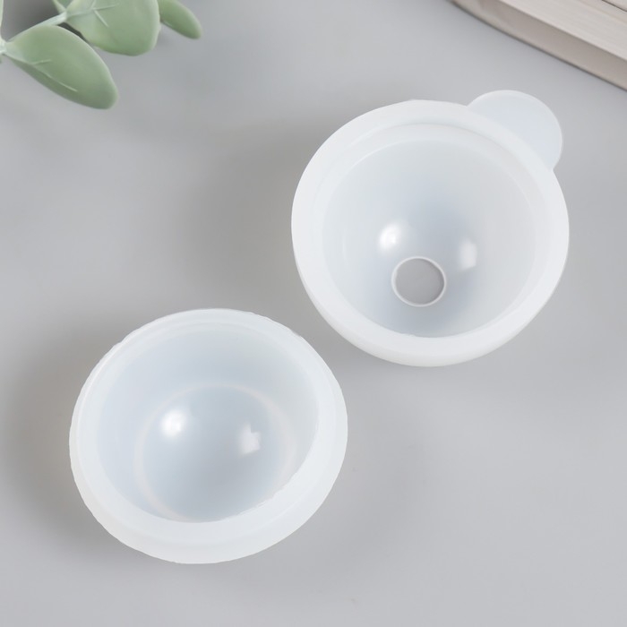 Молд силикон Молд силикон "Шар" набор 2 шт d-4 см 6х6х4,5 см