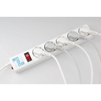 Сетевой фильтр Power Cube B 3.0 м 5 роз (белый) 10А/2,2кВт (SPG-B-10-WHITE)