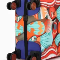 Чехол для чемодана &laquo;Воздушные шары&raquo;, 24", разноцветный