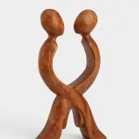 Абстракция &laquo;Любовь&raquo;, 12&times;3&times;20 см, дерево суар