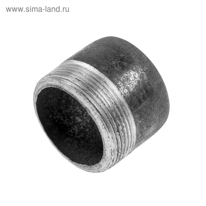 Резьба стальная, 2", DN 50, PN 16, L=47 мм, Lрезьбы=17 мм