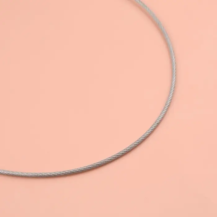 Спицы круговые, для вязания, с металлическим тросом, d=2.5 мм, 14/80 см Спицы круговые, для вязания, с металлическим тросом, d=2.5 мм, 14/80 см