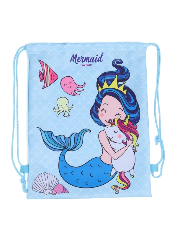 Мешок для вещей  Мешок для вещей "Русалка", 39 х 30, 5 см