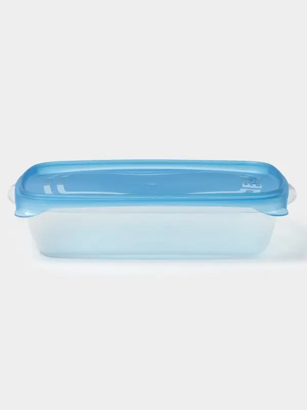 Набор контейнеров для хранения еды Darel plastic &laquo;Трио&raquo;, 3 шт., 700 мл, пластик, прозрачный, крышка МИКС